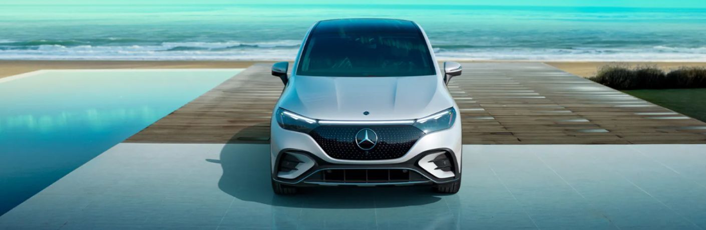 front view of the 2025 Mercedes-Benz EQE 350 4MATIC® SUV
