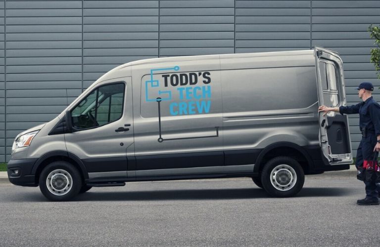 2024 Ford Transit side view