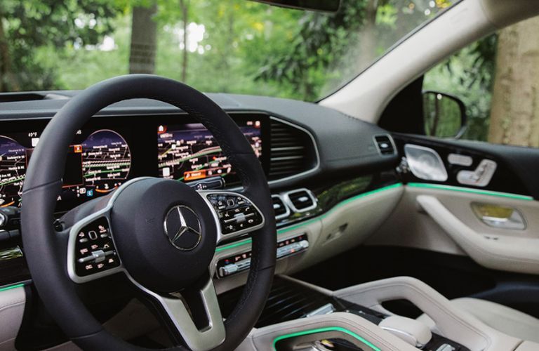 Interior of the 2022 Mercedes-Benz GLE