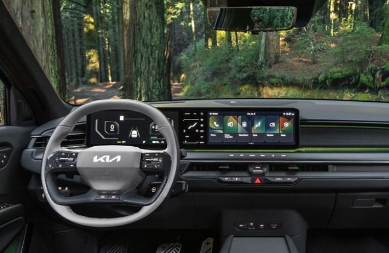 2026 Kia EV9 interior front dash