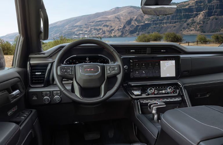 dashboard view of the GMC Sierra 1500