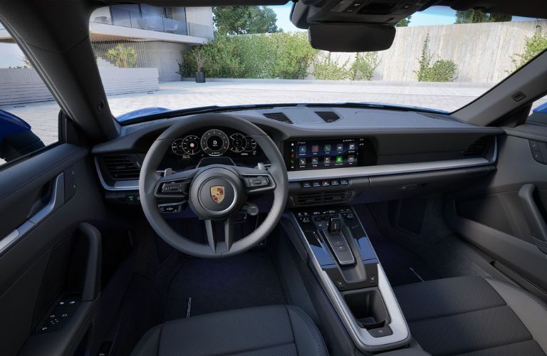 2026 Porsche 911 Carrera interior front dash