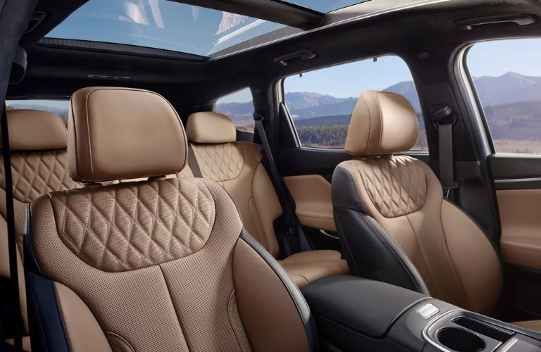 Seats in the 2023 Hyundai Santa Fe