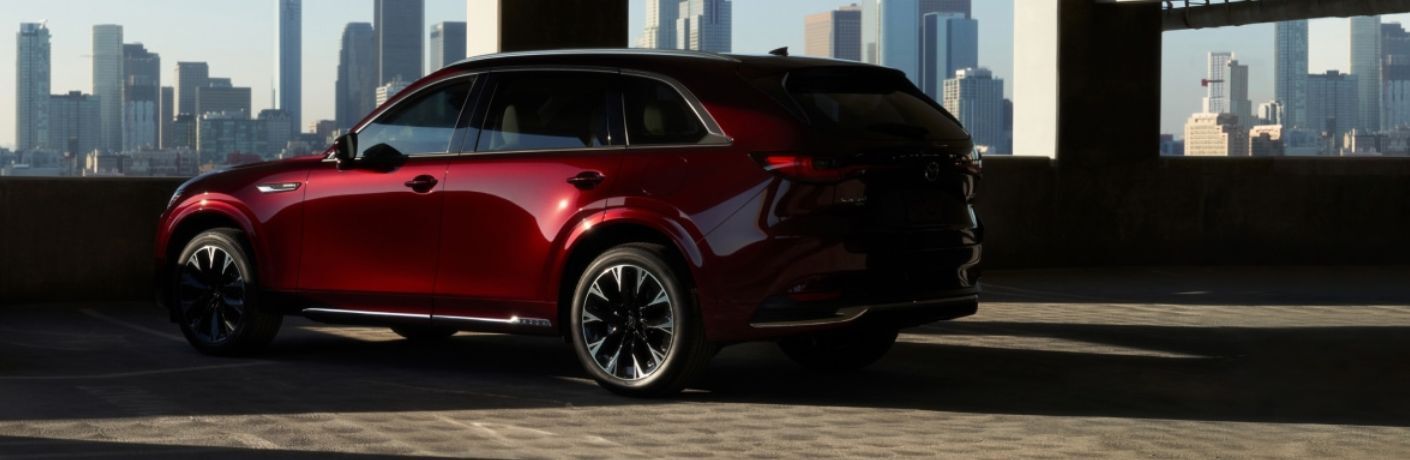 side view of the 2025 Mazda CX-90