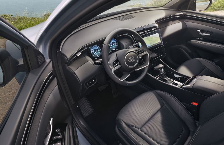 dashboard view of the 2024 Hyundai Santa Cruz