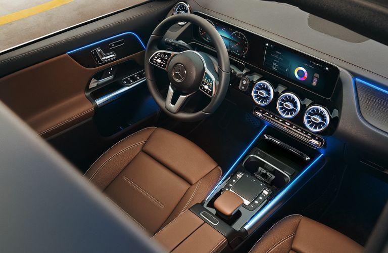 Interior of the 2023 Mercedes-Benz GLA 250 SUV