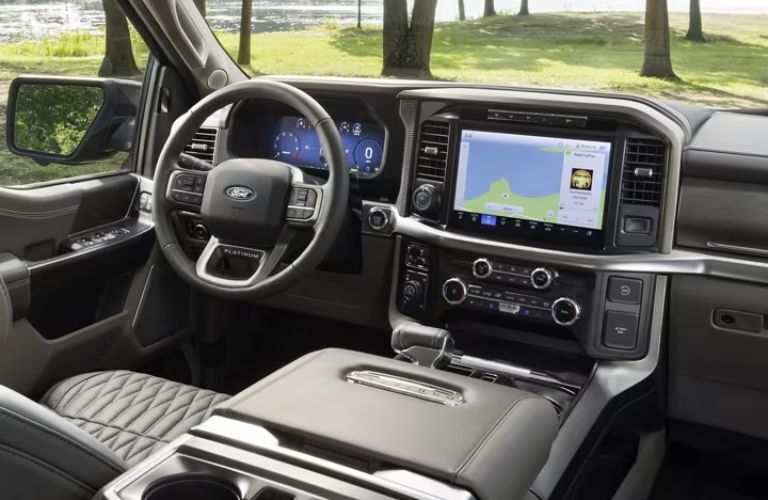 2024 Ford F-150 cabin view