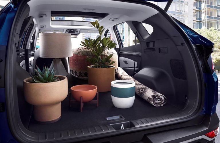 Cargo view of the 2023 Hyundai Tucson