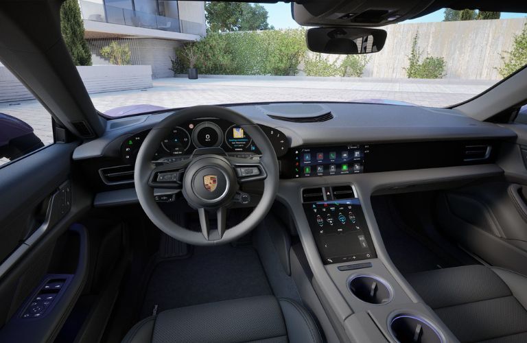 2026 Porsche Taycan 4S cabin view