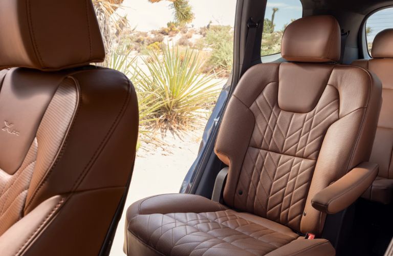 rear seat view of the 2025 Kia Telluride