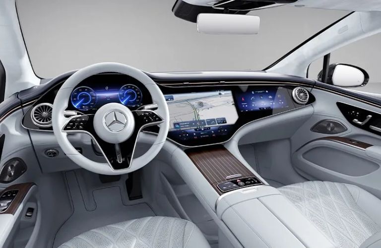 2026 Mercedes-Benz EQS 450+ Sedan interior front dash