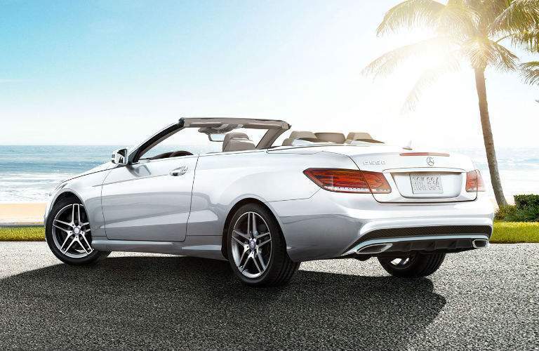 2017 Mercedes-Benz E-Class Cabriolet by the ocean