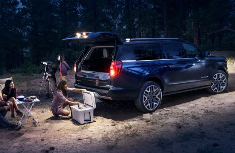 2025 Ford Expedition Platinum model with zone lighting
