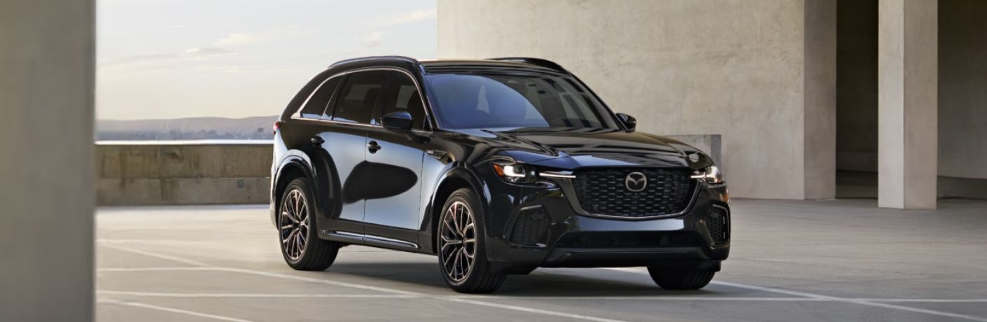 2026 Mazda CX-70 side and front view