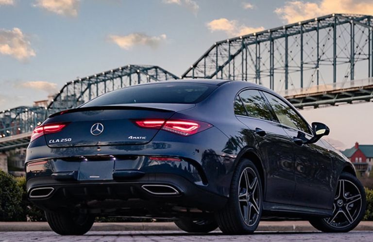 2023 Mercedes-Benz CLA 250 Coupe rear quarter view