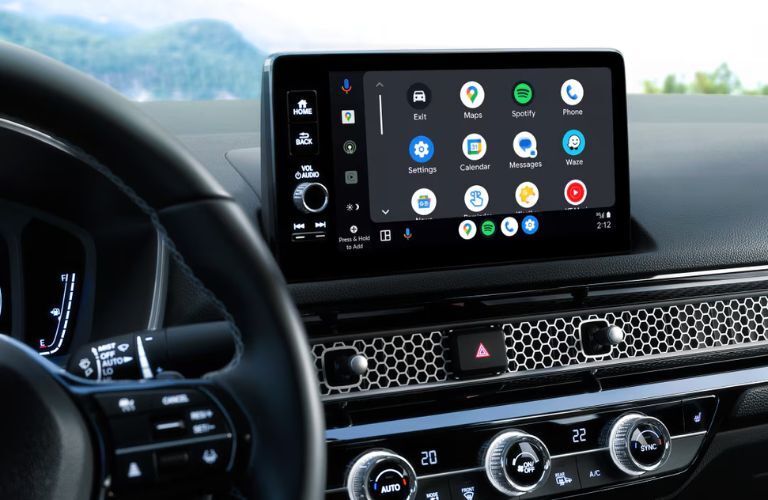 Display in the 2026 Honda Civic Sedan Hybrid