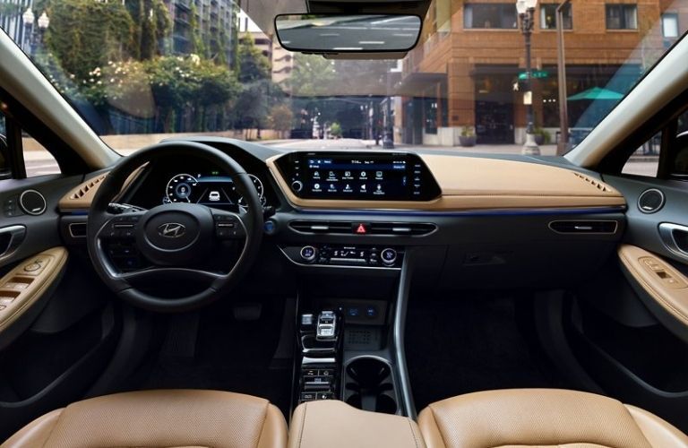 2022 Hyundai Sonata front interior