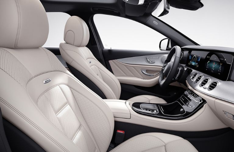 Front-row seats view of the 2023 Mercedes-AMG E 53