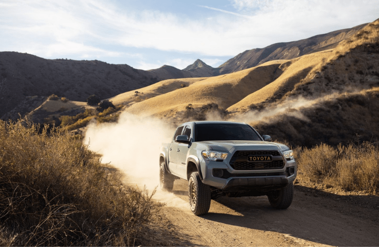 2022 Toyota Tacoma on road