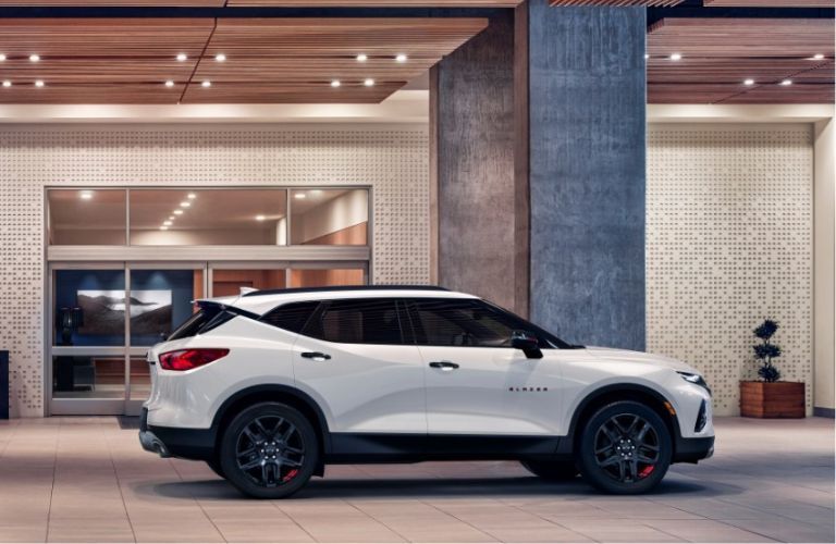 Side view of the 2021 Chevrolet Blazer