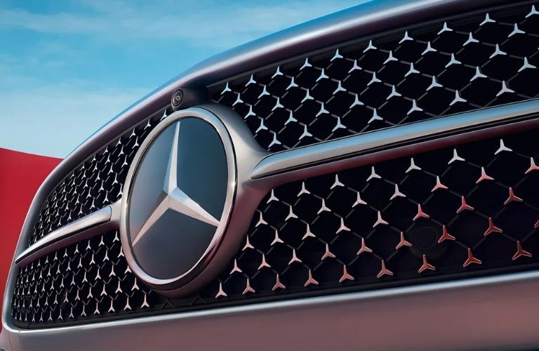 front grille and logo of the 2025 Mercedes-Benz C 300 4MATIC Sedan