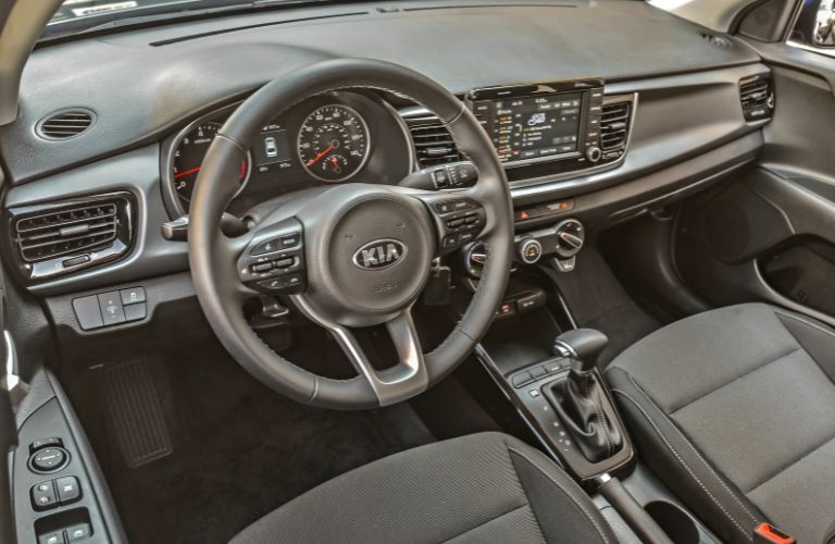 2018 Kia Rio front interior