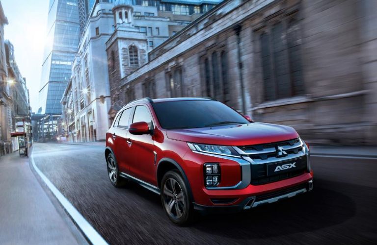 front quarter view of the 2020 Mitsubishi Outlander Sport