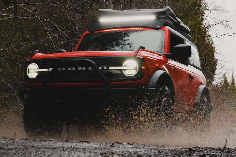 A front view of the 2025 Ford Bronco.