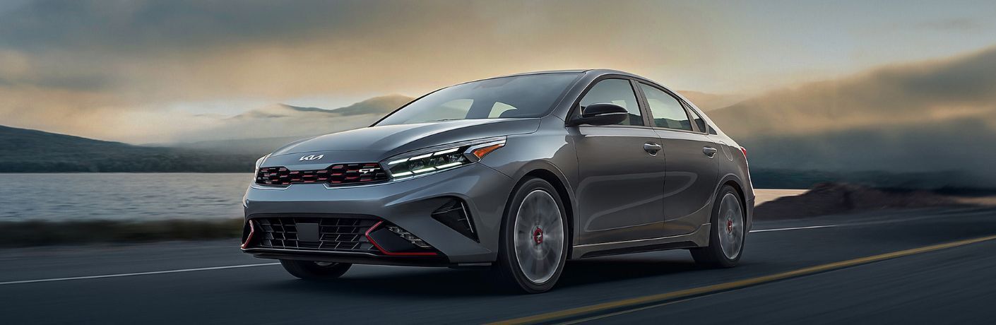 2024 Kia Forte front and side view