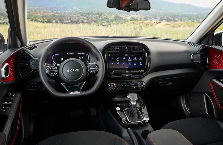 2025 Kia Soul interior front dash