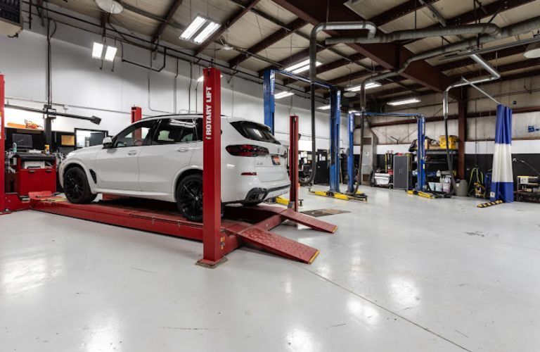 Inside the service center at YEG Drives