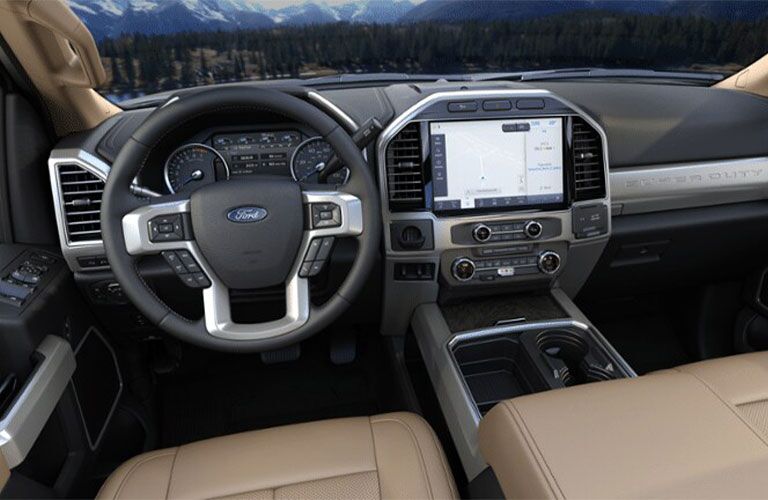 2022 F-350 Super Duty front seats