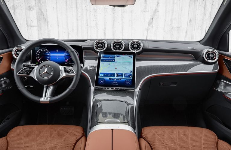 Interior of the 2023 Mercedes Benz