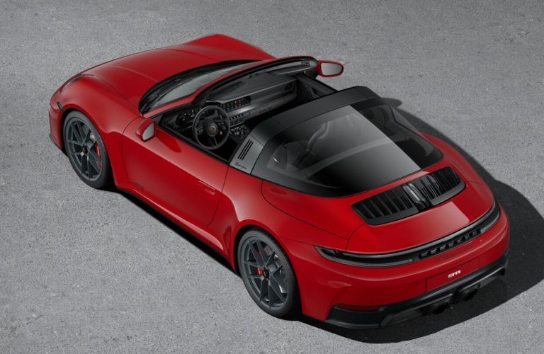 2025 Porsche 911 Targa 4 GTS exterior top view