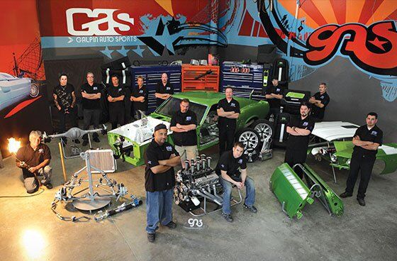 Crew of Galpin Auto Sports on Pimp My Ride