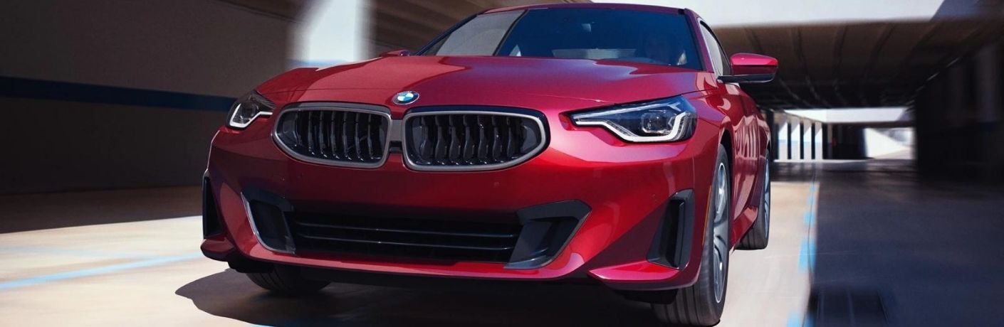 2022 BMW 2 Series Coupe on road