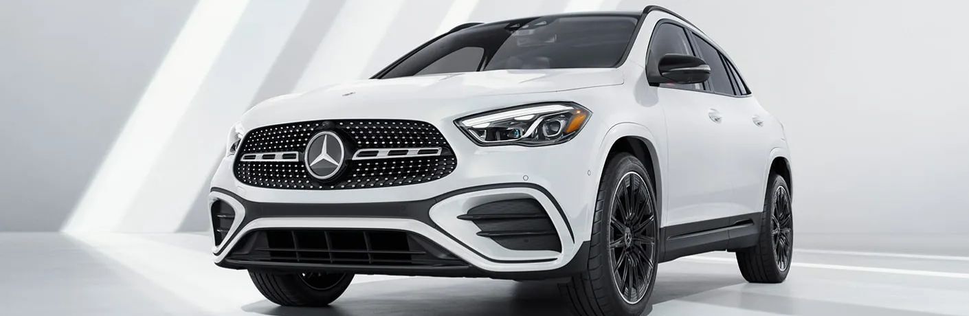 front quarter view of the 2025 Mercedes-Benz GLA SUV