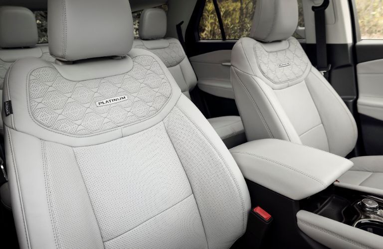 2025 Ford Explorer Platinum seating front view