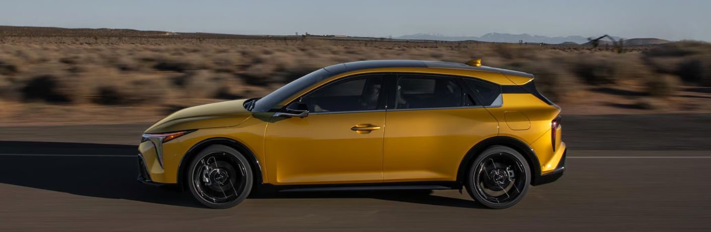 2026 Kia K4 side view on a road