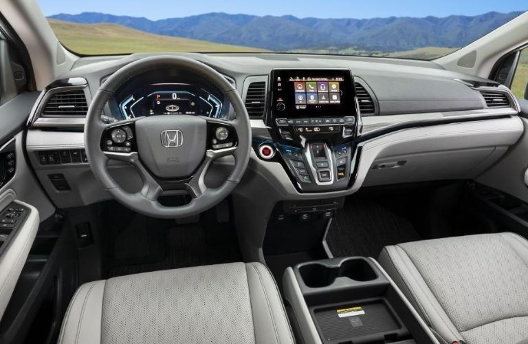 Interior of the 2022 Honda Odyssey