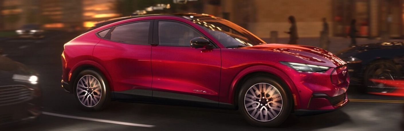 2025 Ford Mustang Mach-E side view