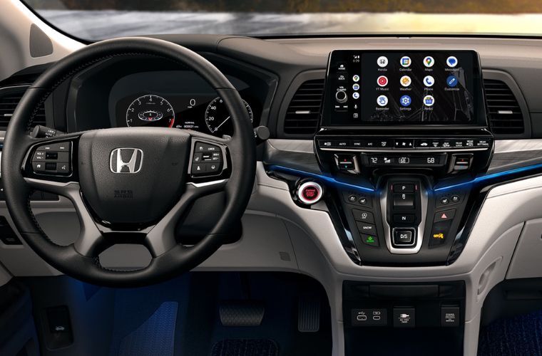 2026 Honda Odyssey Touring interior front dash