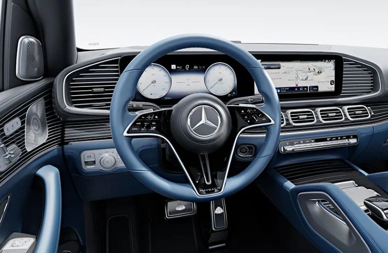 2025 Mercedes-Maybach® GLS 600 SUV interior front dash