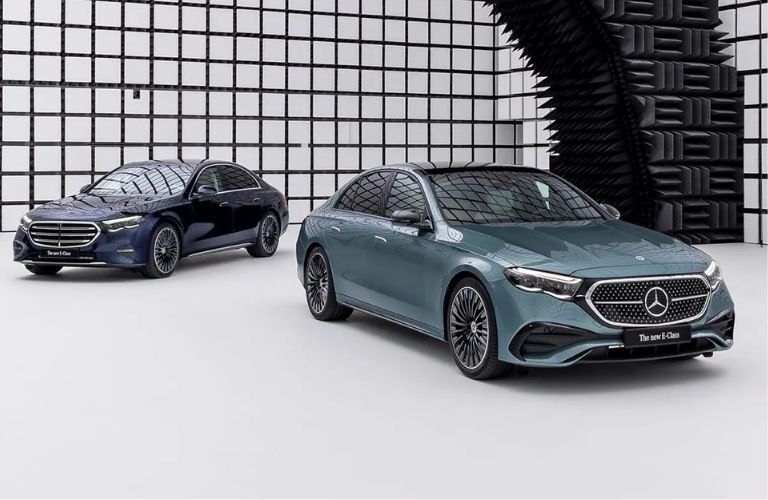 Frontview of the 2024 Mercedes Benz E-Class