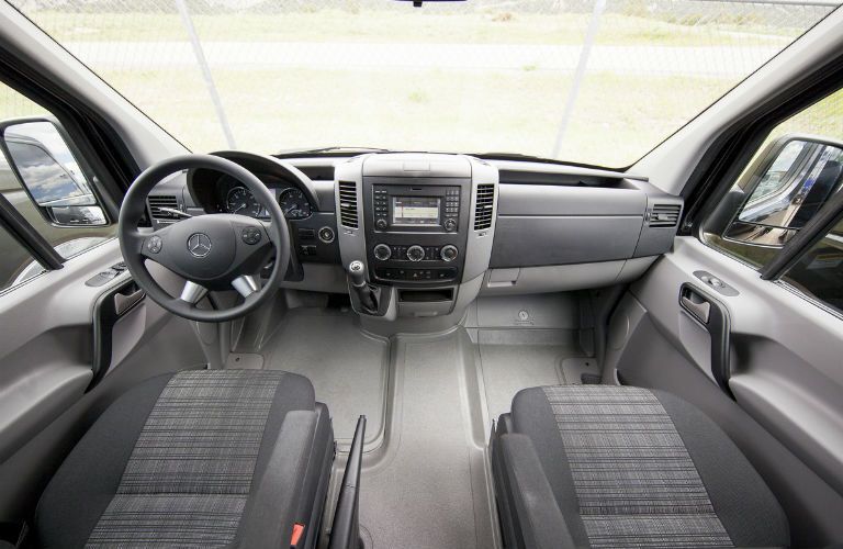 Cabin of the 2016 Mercedes-Benz Sprinter