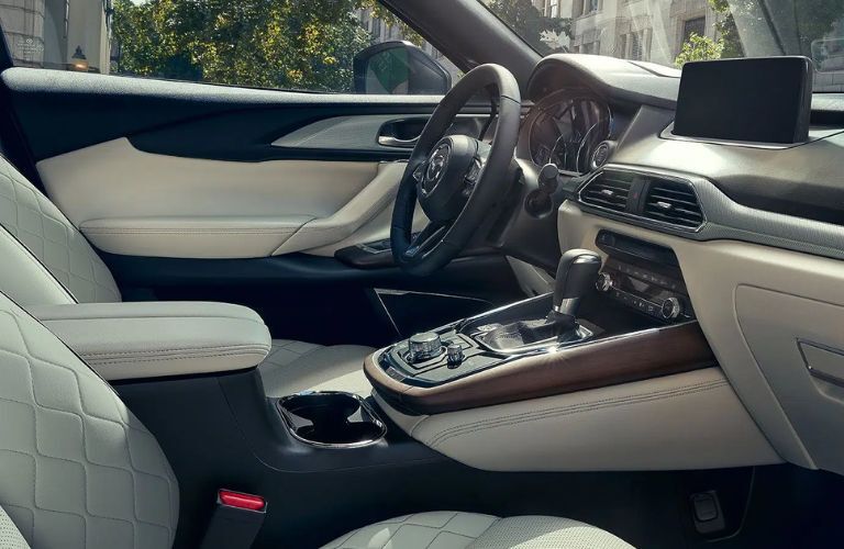 front seat view of the 2023 Mazda CX-9