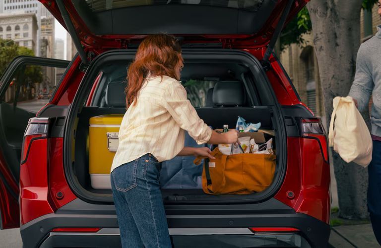 2026 Chevrolet Equinox rear cargo area
