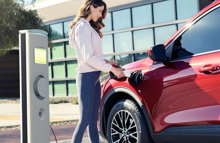 2025 Ford Escape PHEV being charged