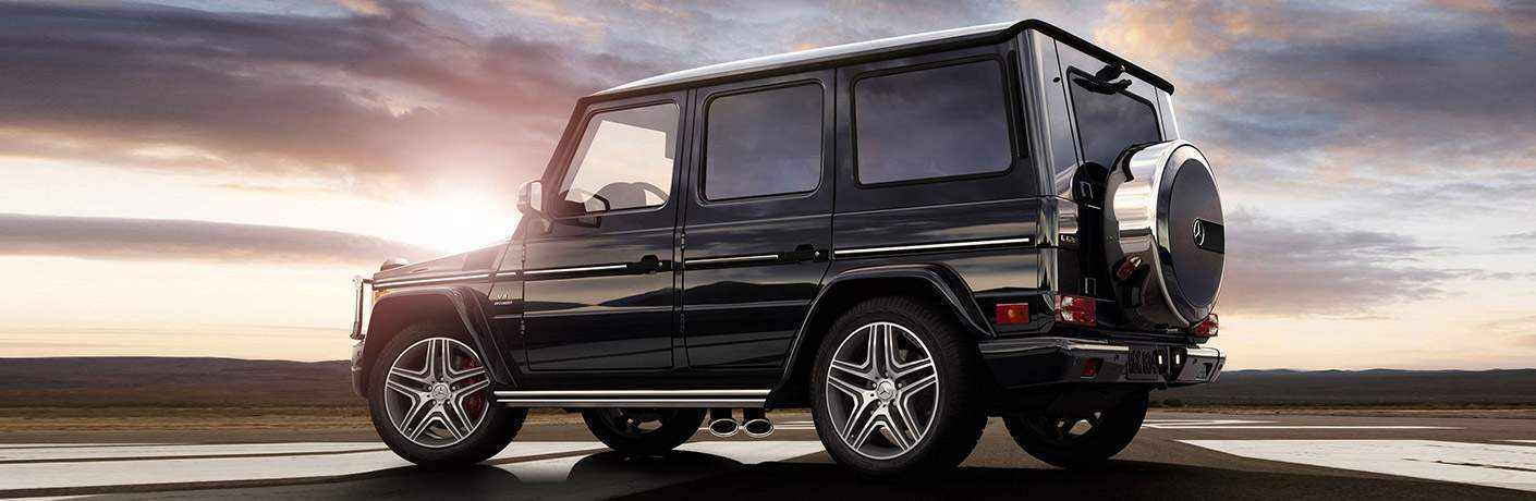 2018 Mercedes-Benz G-Class black side view
