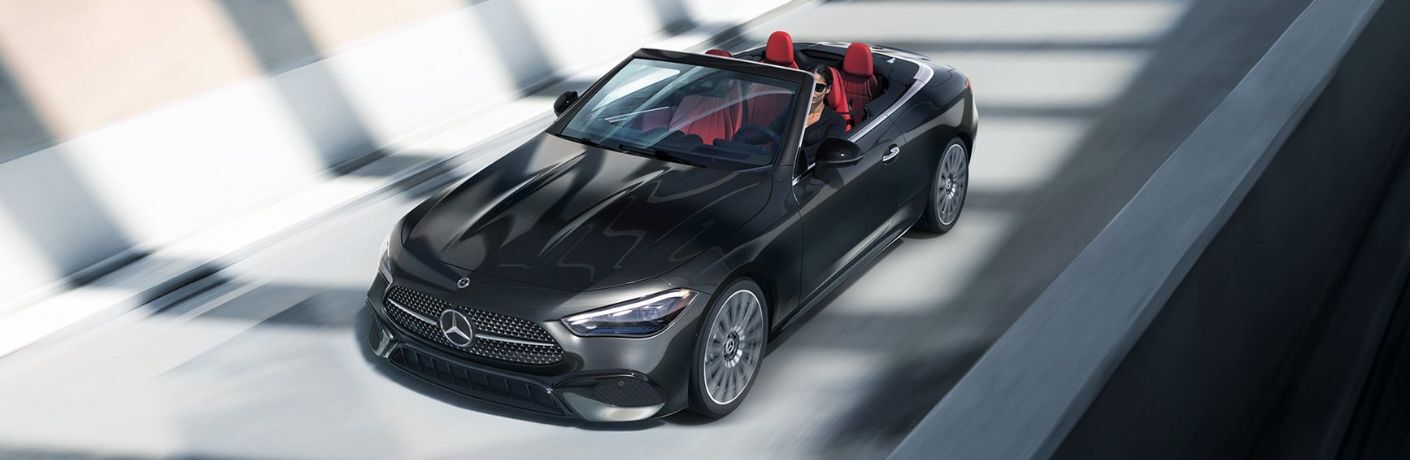 Top view of the 2027 Mercedes-Benz CLE 450 4MATIC® Cabriolet